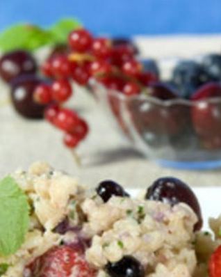 Ризотто с ягодами