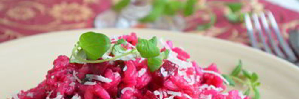 Свекольное ризотто