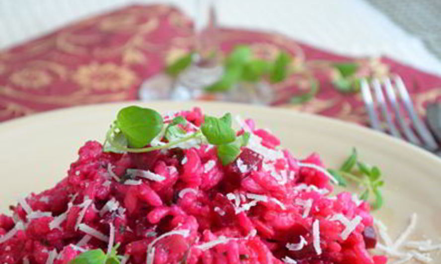 Рецепт свекольного ризотто