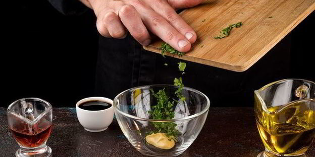 ароматные щупальца кальмаров на гриле