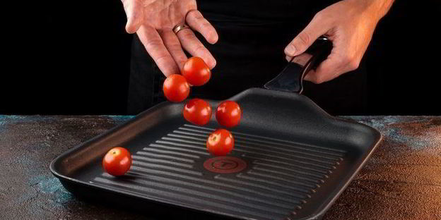 ароматные щупальца кальмаров на гриле