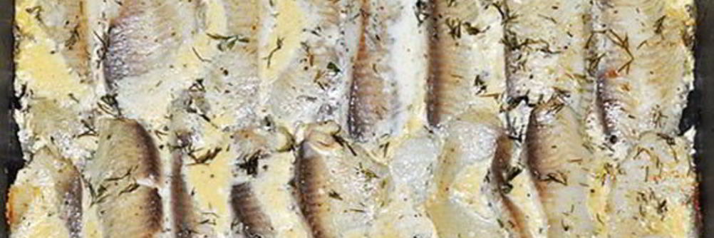 Белая рыба в сливочно-горчичном соусе