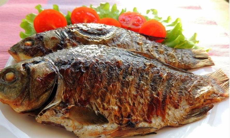 Рецепт карася на гриле