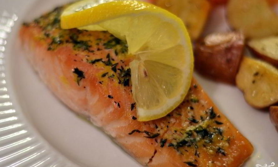 Рецепт кеты, запеченной в духовке