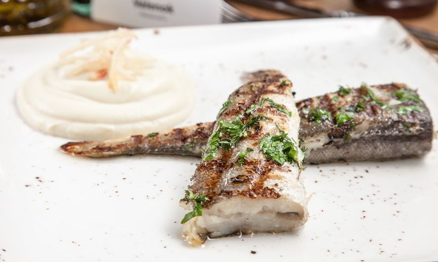 Рецепт хека с пюре из цветной капусты