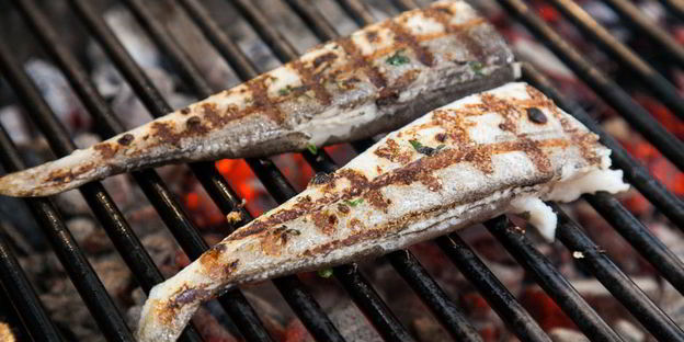 хек с пюре из цветной капусты