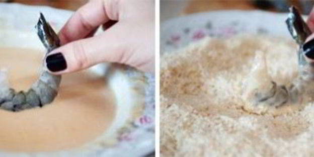 креветки с пармезаном