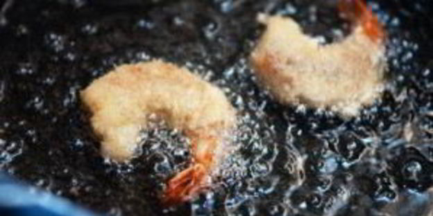 креветки с пармезаном