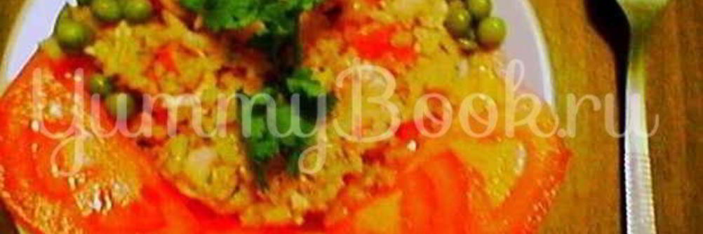 Креветки с рисом