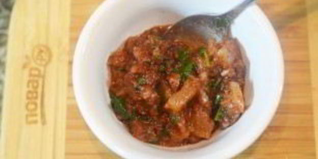 креветки в кокосовой панировке с ананасовой сальсой