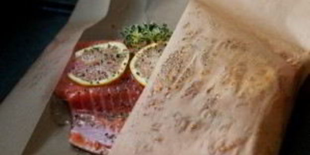 лосось, запеченный в духовке