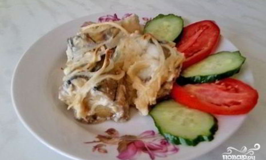 Рецепт минтая в молоке