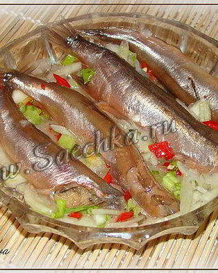Мойва в остром маринаде