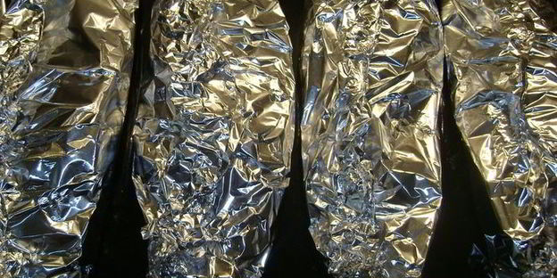 морской лещ запеченная в фольге