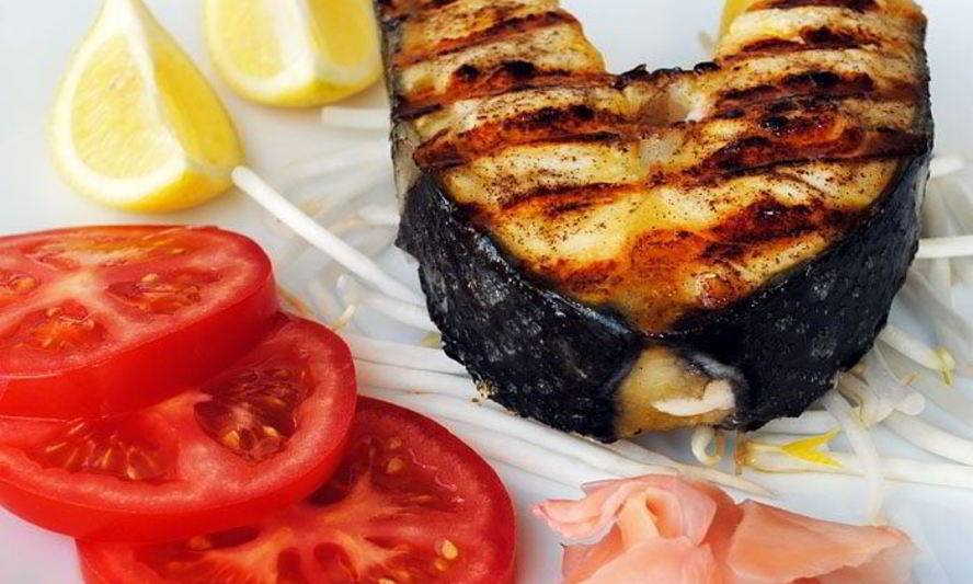 Рецепт осетрины на углях
