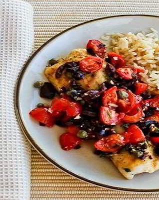 Рыба кусочками, запеченная в духовке