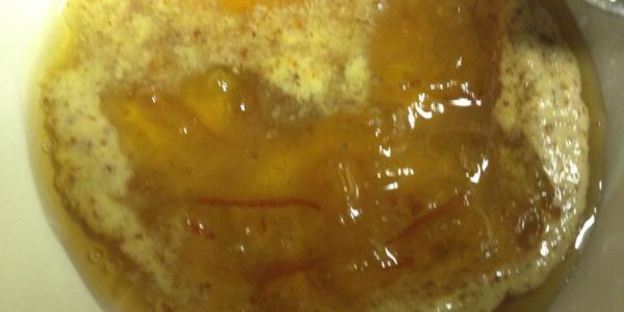 рыба под горчично-апельсиновым соусом