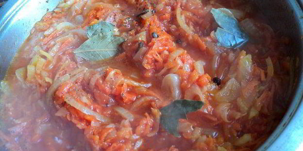 рыба под маринадом