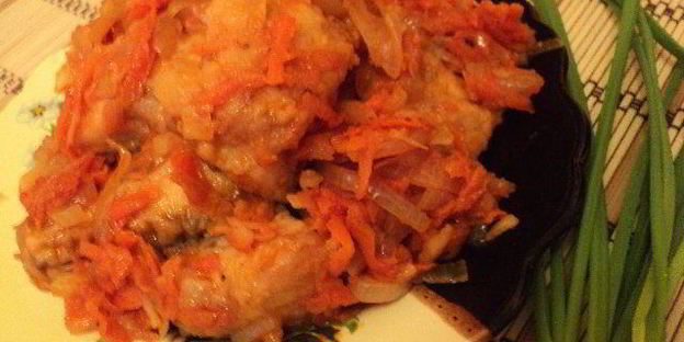 рыба под маринадом