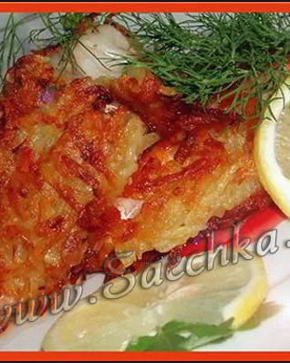 Рыба в картофельной шубе