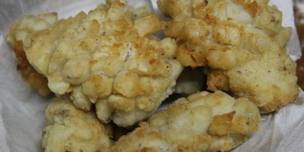 рыба жареная ананас