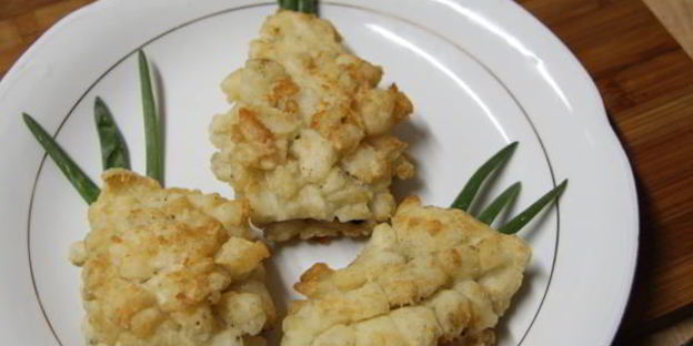 рыба жареная ананас