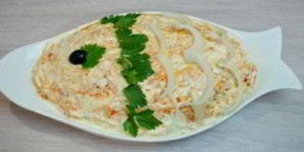 селедка под пуховиком