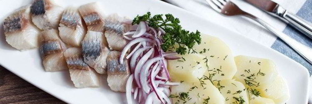 Селедка слабосоленая