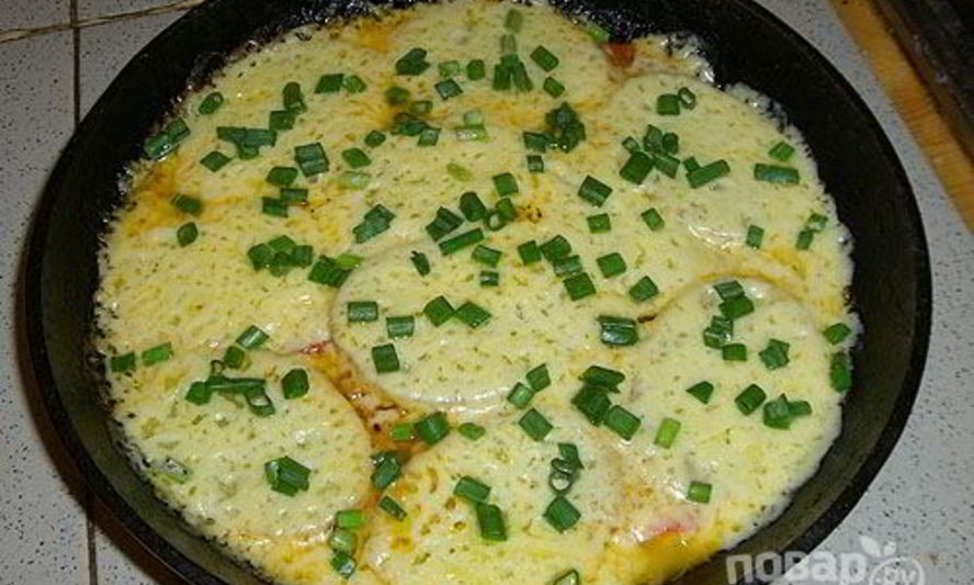 Рецепт сулугуней, жаренный на кеци