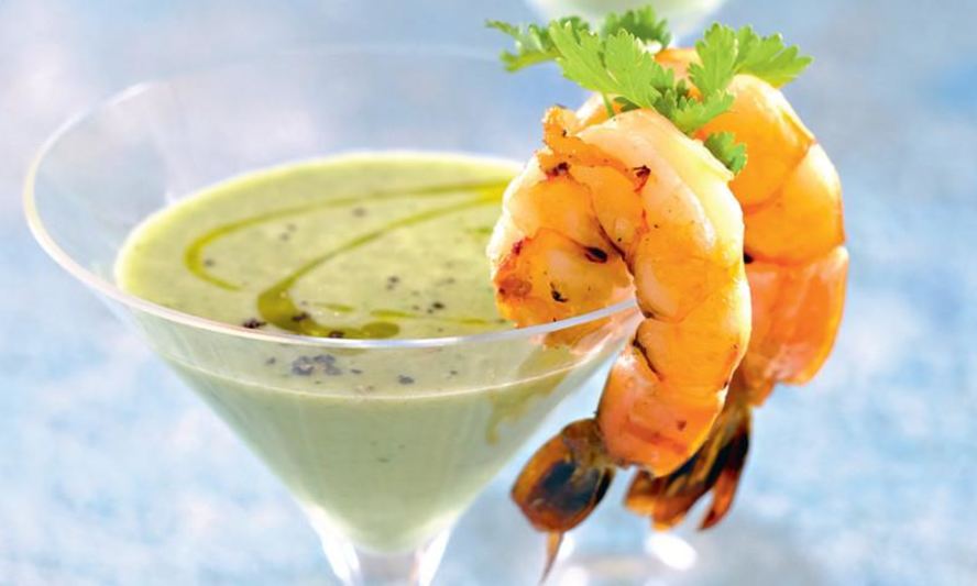 Рецепт тигровых креветок на тигрином молоке