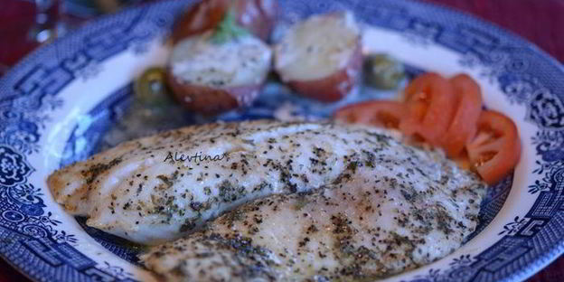 тилапия в цитрусовом масле