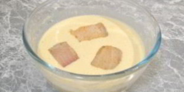 треска в кляре в духовке