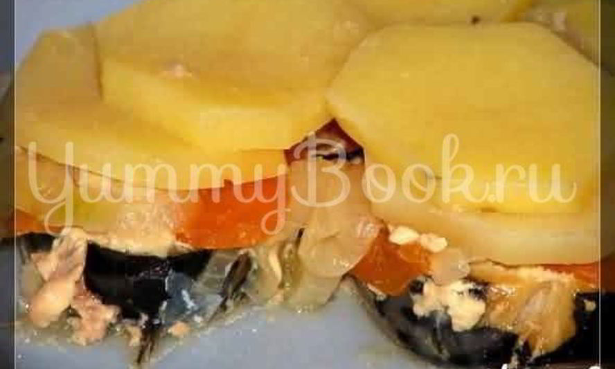 Рецепт тушеной рыбы с овощами