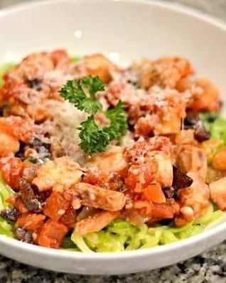 Тушеный осьминог