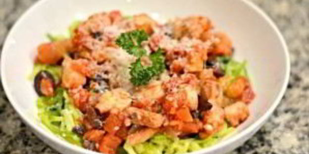 тушеный осьминог