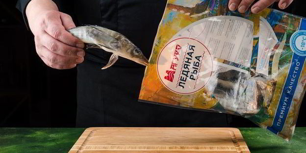 запеченная ледяная рыба с розмарином