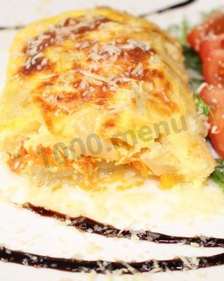 Запеченная рыба с ананасами