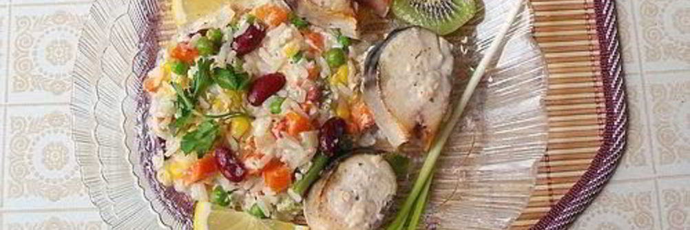 Запеченная скумбрия в мексиканском стиле