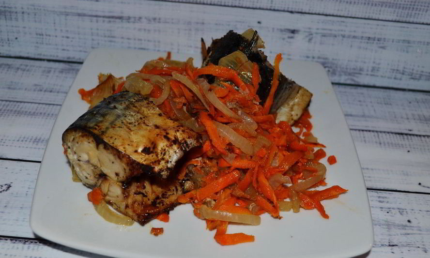 Рецепт запеченной скумбрии