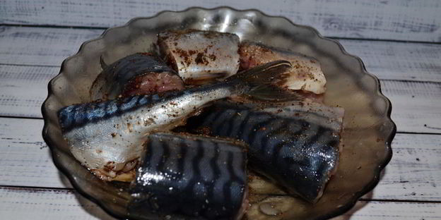 запеченная скумбрия