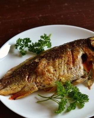 Запекание карпа в духовке