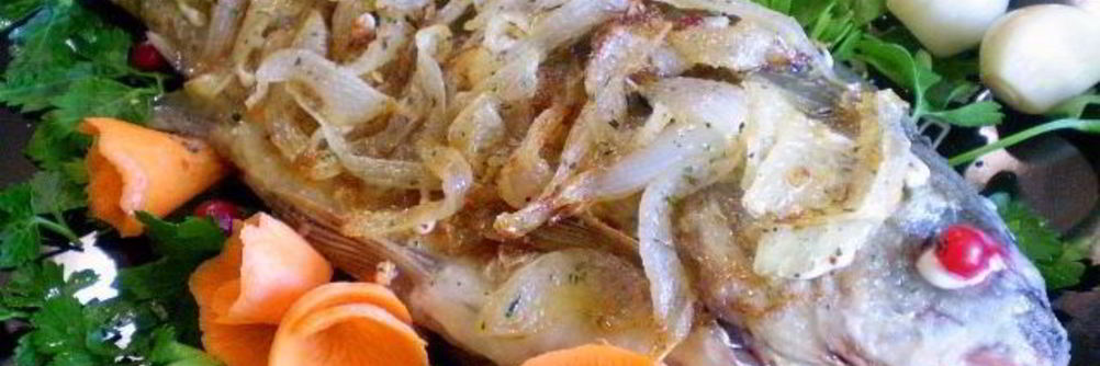 Жареная рыба в маринаде