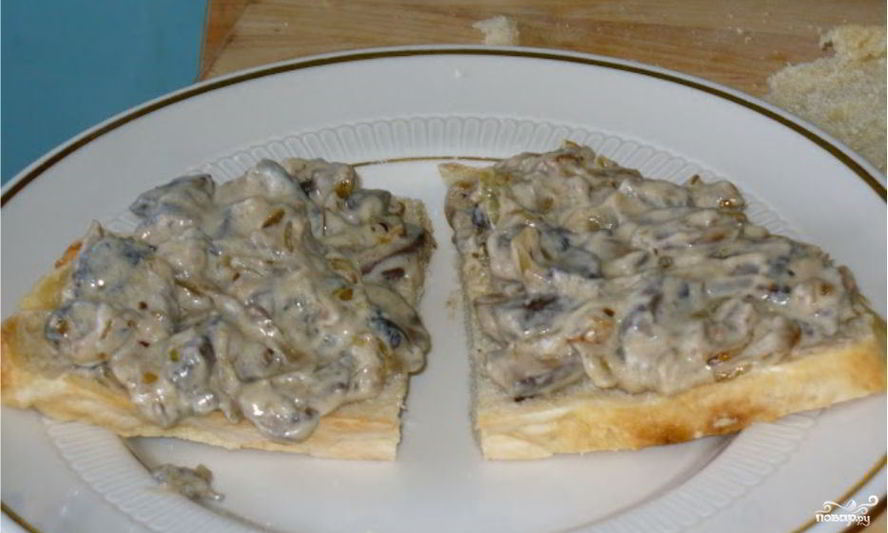 Рецепт жареных моховиков со сметаной