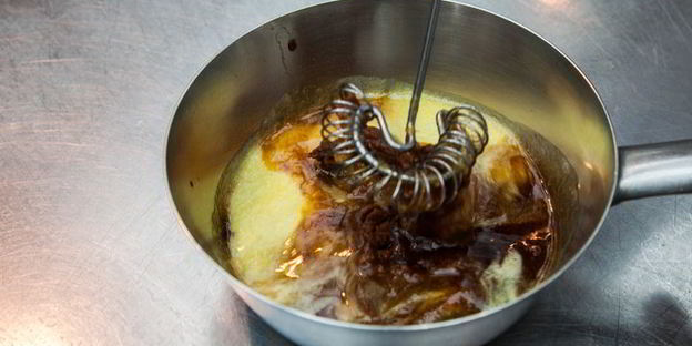 зубатка с капустой