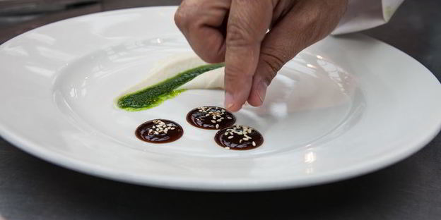 зубатка с капустой