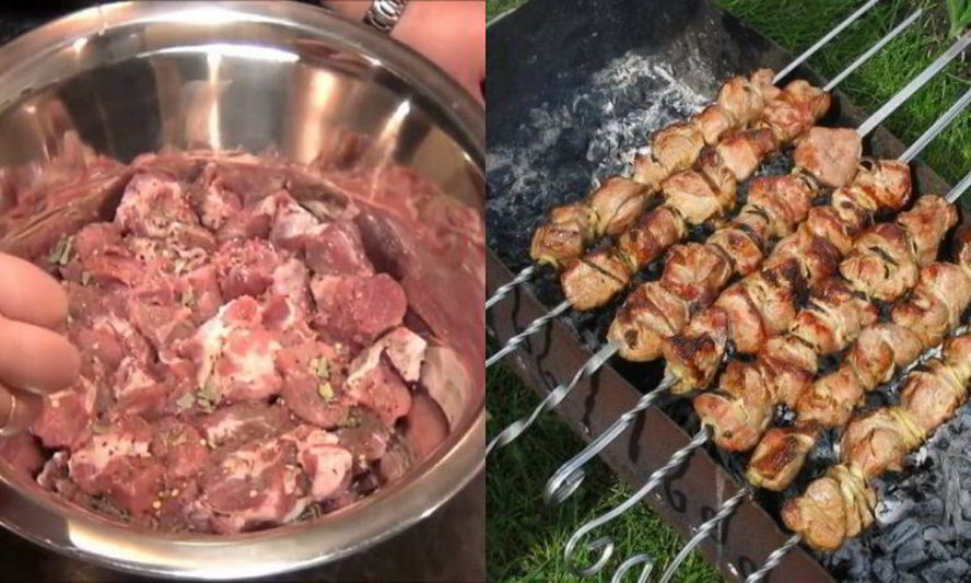 Рецепт быстрого маринада для шашлыка