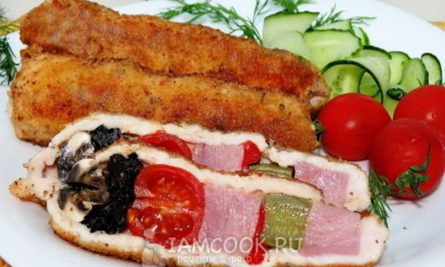 Рецепт фаршированного шашлычка