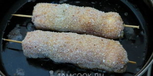 фаршированный шашлычок