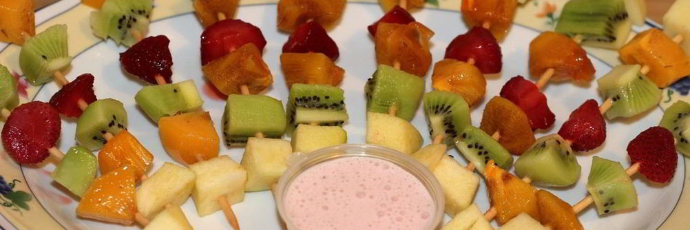 Фруктовые шашлычки