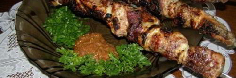 Классический шашлык из свинины в уксусном маринаде